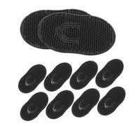 FOMIYES 10pezzi Massaggiatore Per Capelluto in Silicone Morbido Pettine Mini Portatile Per Lavaggio Capelli Spazzola Massaggiante in Silicone Pettine Palmare Multifunzione Da Viaggio Per c