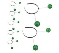 FOMIYES 12 Pezzi Cerchietti Antenna con Palline Glitterate Accessori Costume Leggeri e Confortevoli per Feste e Halloween
