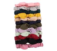 FOMIYES 12pezzi Elastici per Capelli in Corda Scrunchies Fasce per Capelli Morbide e Confortevoli Adatte Donne e Ragazze Tenuta Moderata Segni Evidenti Stili multipli