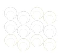 FOMIYES 12pezzi Fasce Per Capelli in Metallo Doppia Corona Eleganti e Moderne Adatte Per Cosplay Feste Di Halloween e Altre Occasioni Speciali Per Donne