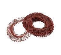 FOMIYES 12pezzi Pettine Doppio Pettine Lisciante Per Confezione Di Pettini Portatili Per Uomo e Elastico Fascia Flessibile Per Styling Dei