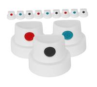 FOMIYES 12pezzi Ugelli Spray di Precisione per Vernice Spray Tappi per Bombolette Controllo Accurato per Graffiti e Progetti Artistici