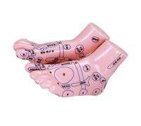 FOMIYES 1paio Di Riflessione Dei Punti Di Agopuntura Per Piedi Strumento Didattico Portatile Per Massaggio e Apprendimento Della Riflessologia Per Scuole Di Medicina Tradizionale Cinese e