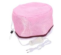 FOMIYES 1pezzi Cappello Elettrico Regolabile Per Trattamento Berretto Riscaldante Per Trattamenti Con Attivazione Termica e Assorbimento Nutrienti Per Donne e Ragazze