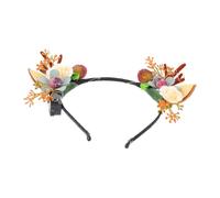 FOMIYES 1pezzi Cercehietto per Capelli Corno di Cervo Luminoso Accessorio per Copricapo Natalizio Copricapo Natalizio Luminoso Fascia per Capelli Decorativa Accessorio da Festa