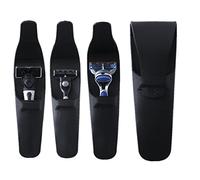 FOMIYES 1pezzi Custodia Protettiva in Silicone Per Rasoio Manuale Portatile e Leggera Protezione Per Viaggio Accessorio Per Da Uomo