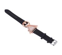 FOMIYES 1pezzi Orologio Donna Moda Con Quadrante Punto Interrogativo Cinturino in Pelle Elegante Con Diamanti Incastonati Orologio Al Femminile Per Regalo Fashion