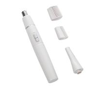 FOMIYES 1pezzi Rasoio Per Sopracciglia Ricaricabile e Rasoio Per Follicoli Del Naso Rifinitore Elettrico Per Sopracciglia e Epilatore Per Follicoli Del Naso Senza Batteria