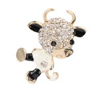 FOMIYES 1pezzi Spilla Di Bovino Accessorio Di Per Di Capodanno Realizzata in Materiale Pregiato Durevole