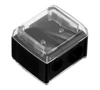 FOMIYES 1pezzi Temperamatite Per Matite Cosmetiche Temperamatite Doppio Foro Per Sopracciglia Labbra e Eyeliner Portatile