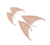 FOMIYES 2 Paia Orecchie Cosplay in Lattice Accessori Maschera Halloween per Costume Teatrali