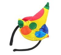 FOMIYES 2 Pezzi Cappello Cappellaio Matto in Vinile Fascia per Chioma Facile da Indossare per Carnevale e Celebrazioni Festival Accessorio Unico e Divertente