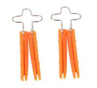 FOMIYES 2 pezzi Correttore Nasale in Silicone Clip Modellante per Sollevare e Snellire Naso Rimodellatore Ponte Nasale Dispositivo Confortevole e Durevole per Adulti