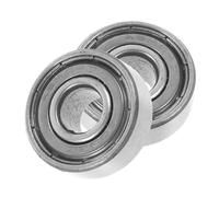 FOMIYES 2 Pezzi Cuscinetto Ruota Anteriore Cuscinetto A Sfere Cuscinetto A Rotelle In Metallo Parti Per Rotelle Accessori Per Manuali