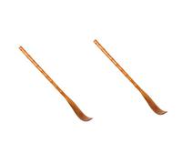 FOMIYES 2 Pezzi Di Strumento Per Grattare La Schiena Grattaschiena in Legno Materiale Morbido Per Il Comfort Forma Rotonda E