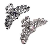 FOMIYES 2 Pezzi Fermagli Per Vintage Con Artigli Decorati Grandi Fermagli Per In Metallo