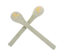 FOMIYES 2 Pezzi Massaggiatore Percussione Portatile per Rilassamento Muscolare e Meridiani, Dispositivo Leggero in Memory Foam e Flanella, Design Ergonomico per Viaggi e Personale