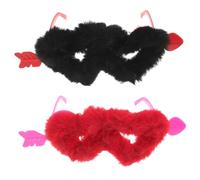 FOMIYES 2 Pezzi Occhiali Sole Cat Eye Chic per Nubilato Damigelle e Costume Halloween Accessori