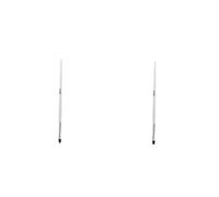 FOMIYES 2 Pezzi Pennello Nail Art Gel Punta Strumento in Plastica per Manicure e Pedicure e Casa