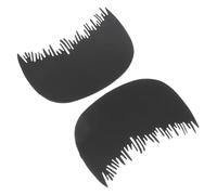 FOMIYES 2 pezzi Pettine per con Fibre Volumizzanti Plastica con Protettivo Strumento per Ottimizzare Lattaccatura Antistatico e Facile Usare e