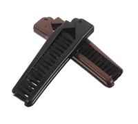 FOMIYES 2 Pezzi Pettine Portatile con Doppio Dente Viaggio per e Donne Design Compatto per Acconciature Sempre Ordine