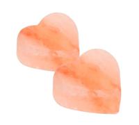 FOMIYES 2 Pezzi Sapone Esfoliante Minerale Naturale Forma di Cuore per Corpo e Viso Detergente Nutriente e Levigante per Cura Corpo e Pulizia Quotidiana