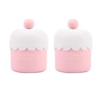 FOMIYES 2 Pezzi Schiumogeno Manuale per Shampoo in Plastico Rosa, Creatore di Schiuma Viso e Riduzione Spreco Gel, per Viaggi e Pulizia Bagno Stili multipli