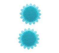 FOMIYES 2 Pezzi Spazzola da Bagno per Neonati Delicata per Il Cuoio Capelluto Portatile in Silicone per La dei