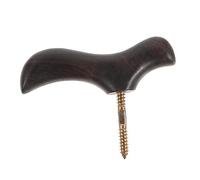 FOMIYES 2 Pz Accessori per stampelle per rubinetto stretta di mano manico a bastoncino fatto a mano da passeggio all'aperto luce outdoor manico in canna fatto a mano testa di canna