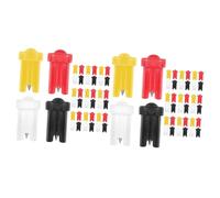 FOMIYES 2 Set Di Flaconi Di Colla Di Ricambio Per Flaconi Di Colla A Punta Fine Ugelli Per Colla Per Ciglia Aghi Per Flaconi Di Colla Spilli Per Colla Per Ciglia 40 Pezzi*2