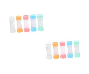 FOMIYES 2 Set Di Organizer Per Lenti in Plastica Custodia Di Stoccaggio A Prova Di Perdite Compatto Per Viaggi Scuola Lavoro Sport Proteggi Le Tue Lenti in Modo Sicuro 5 Pezzi * 2