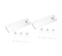 FOMIYES 2 set Per Il Posizionamento Spingi- Espositore Trasparente Per Sigarette Espositore Per Sigarette Con Automatica Espositore Per Sigarette 4 pezzi*2