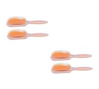 FOMIYES 2 Set Pettine Da Massaggio Pettine Caldo Pettine Della Coda Pettini Per Per Piastra Per Portatile Districante Arriccia Scratcher Cera Orange Abs 2 Pezzi * 2