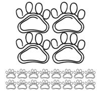 FOMIYES 20 Pezzi Fermagli per Documenti in Metallo a Forma di Artiglio, Piccole Graffette Creative per Ufficio e Scuola, Clip di Marcatura Leggere per Appunti e File