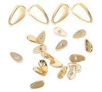 FOMIYES 20 Pezzi Naselli Sostituibili Per Cuscinetti Antiscivolo in Silicone Morbido Per Comfort e Stabilità Accessori Per Da Sole Colore Oro