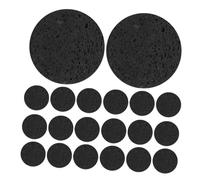 FOMIYES 20 Pezzi Spugne Viso Compresse in Cellulosa Naturale Ultrafini e Riutilizzabili Tamponi Pulizia Viso per Rimozione Trucco Esfoliazione Delicata e Detersione Profonda per Viaggi e