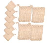 FOMIYES 20 Pz rete a bolle saponi naturali bagnoschiuma saponetta per il corpo sacchetto per sapone in sisal sacchetti di sapone colorati panno da bagno Appendibile sacchetto di schiuma