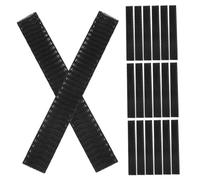 FOMIYES 200 pezzi Copri Pennelli Protettiva Flessibile Espandibile Custodia Protettiva per Pennelli Viaggio Compatibile con Diverse Dimensioni Cosmetici