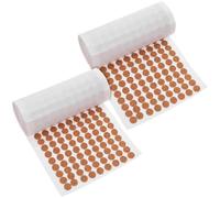 FOMIYES 2000 Pezzi Puntini di Sughero Autoadesivi 10mm X 1,5mm Cuscinetti Paraurti per Ante Mobili Cucina Protezione Antirumore e Antiurto per Armadi e Cassetti