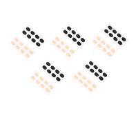 FOMIYES 20fogli Cuscinetti Nasali Antiscivolo di Ricambio Autoadesivi per Montatura Occhiali Accessori per Occhiali Patch per Naso Cuscinetti Nasali per Stick Nasale