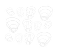FOMIYES 20pezzi Rete Per Portaflebo Portatile in Plastica Copertura Per Flacone Infusione Supporto Per Flacone Soluzione Retine Riutilizzabili Per Infusione Forniture Per Ospedaliera