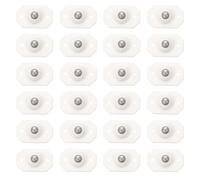 FOMIYES 24 Pezzi Rotelle Mini Autoadesive per Scatole di Immagazzinaggio in Plastica, Girevoli e Sferiche, Perfette per Spostare Contenitori in Cucina e Organizzazione,