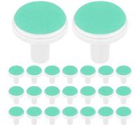 FOMIYES 24pezzi Testine Sostitutive Per Elettrica Per Unghie Per Testine Di Smerigliatrice Per Tagliaunghie Elettrico Compatibili Con Vari Modelli Facili Da Installare e Sicure