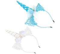 FOMIYES 2pezzi Cerchietto Unicorno Decorativo Chic Per Festa e Cosplay Accessorio Per Adorabile e Delicato