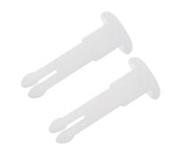 FOMIYES 2pezzi Chin Rest Paper Pin Per Optometria Fissaggio Pratico Bianca Accessorio Sicuro e Compatto Per Apparecchiature Ottiche