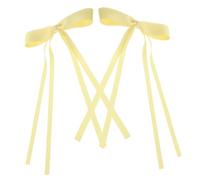FOMIYES 2pezzi Clip Grandi per Chioma Donna e Ragazze in Pizzo Fiocco Raffinato, Leggero e Resistente, Adatto per Banchetto e Cerimonie