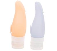 FOMIYES 2pezzi Dispenser Per Cosmetici in Silicone Da Contenitori Per Gel Erogatori Premere