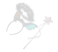 FOMIYES 2pezzi Fascia Per Capelli Da e Da Principessa Set Di Accessori Per Travestimenti Cosplay e Spettacoli Teatrali Realizzato in Plastica