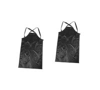 FOMIYES 2pezzi Grembiule Per Parrucchiere Con Apron Per Colorazione e Abbigliamento Per Professionisti e Appassionati