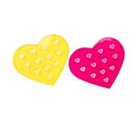 FOMIYES 2pezzi Occhiali Per Extension Ciglia Cuscinetti Per Ciglia in Vetro Vassoi Piccoli Per Extension Pratico Accessorio Per Applicazione Separa Rapidamente e Innesto